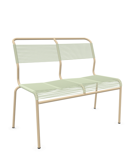 Schaffner Säntis Banc Spaghetti 2 places sans accoudoirs