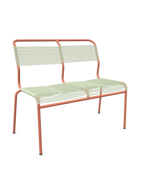 Schaffner Säntis Banc Spaghetti 2 places sans accoudoirs