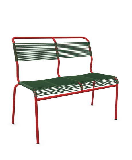 Schaffner Säntis Banc Spaghetti 2 places sans accoudoirs