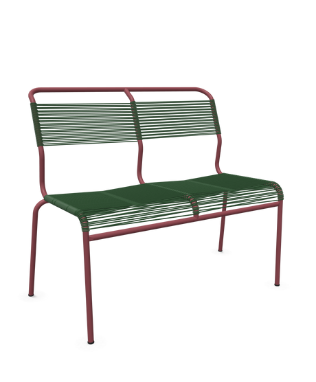 Schaffner Säntis Banc Spaghetti 2 places sans accoudoirs