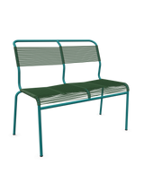 Schaffner Säntis Banc Spaghetti 2 places sans accoudoirs