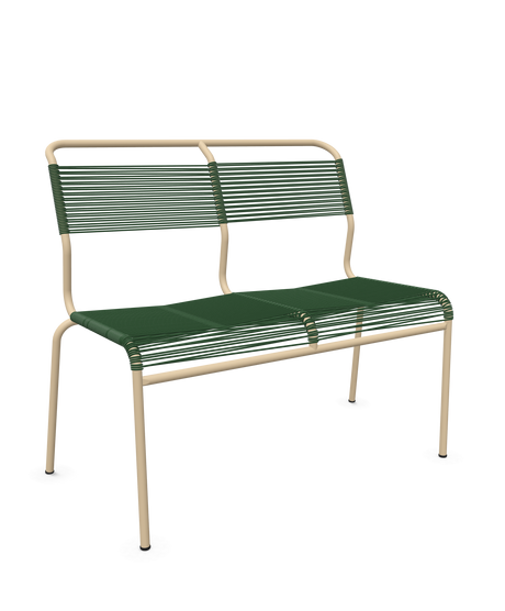 Schaffner Säntis Banc Spaghetti 2 places sans accoudoirs