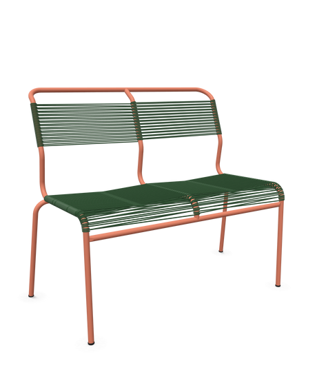 Schaffner Säntis Banc Spaghetti 2 places sans accoudoirs