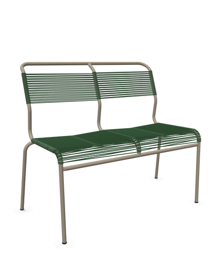 Schaffner Säntis Banc Spaghetti 2 places sans accoudoirs
