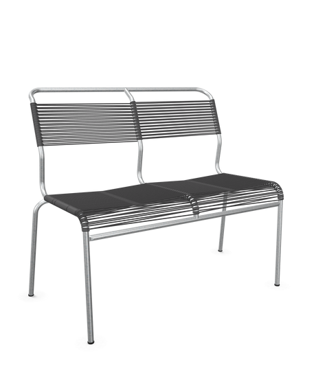 Schaffner Säntis Banc Spaghetti 2 places sans accoudoirs