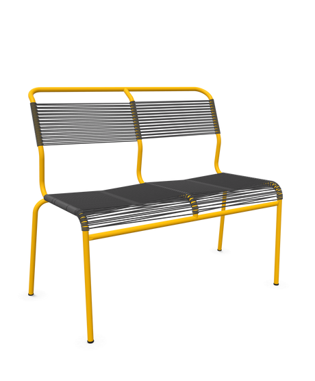 Schaffner Säntis Banc Spaghetti 2 places sans accoudoirs