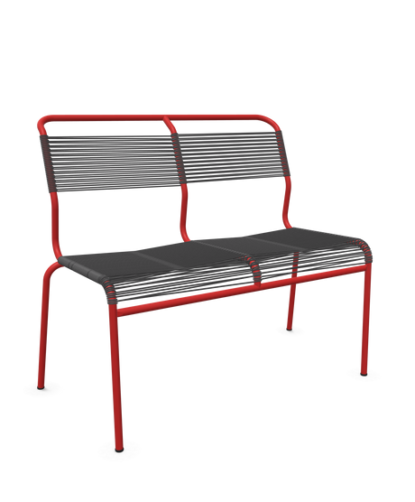 Schaffner Säntis Banc Spaghetti 2 places sans accoudoirs