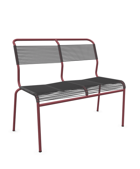 Schaffner Säntis Banc Spaghetti 2 places sans accoudoirs