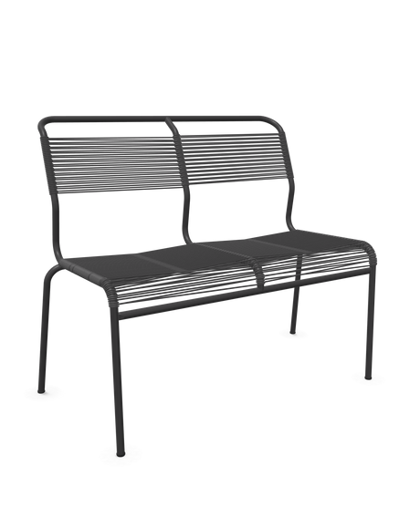 Schaffner Säntis Banc Spaghetti 2 places sans accoudoirs