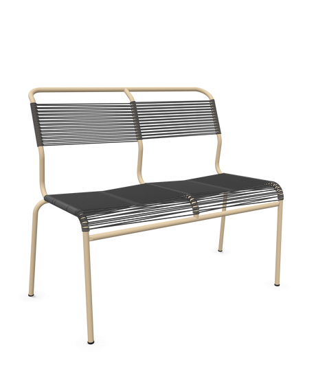 Schaffner Säntis Banc Spaghetti 2 places sans accoudoirs