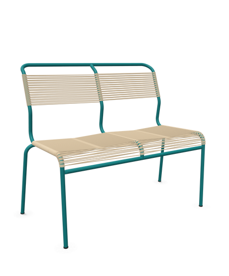 Schaffner Säntis Banc Spaghetti 2 places sans accoudoirs