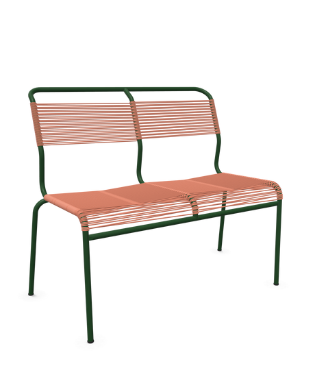 Schaffner Säntis Banc Spaghetti 2 places sans accoudoirs
