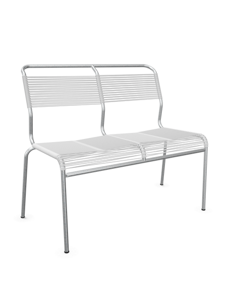 Schaffner Säntis Banc Spaghetti 2 places sans accoudoirs