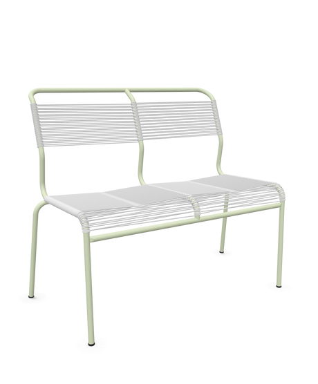 Schaffner Säntis Banc Spaghetti 2 places sans accoudoirs