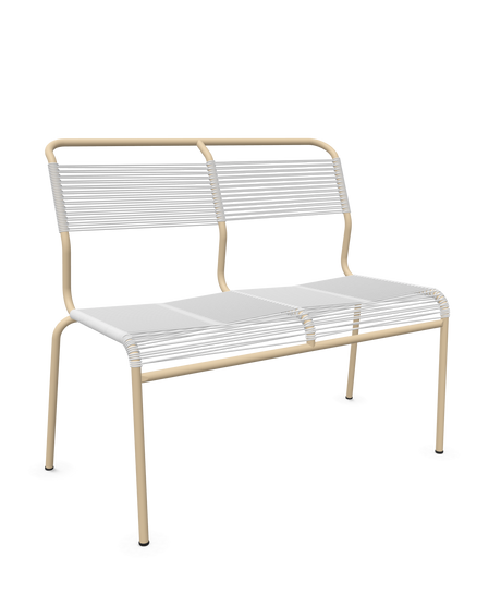 Schaffner Säntis Banc Spaghetti 2 places sans accoudoirs