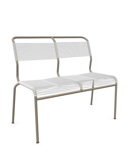 Schaffner Säntis Banc Spaghetti 2 places sans accoudoirs