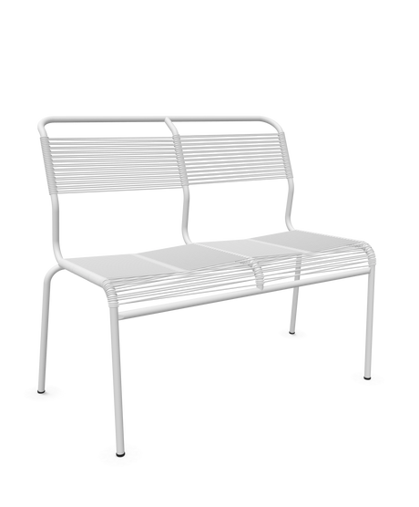 Schaffner Säntis Banc Spaghetti 2 places sans accoudoirs