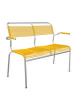 Schaffner Säntis Banc Spaghetti 2 places avec accoudoirs
