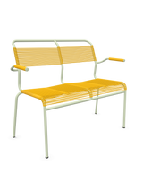Schaffner Säntis Banc Spaghetti 2 places avec accoudoirs