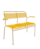 Schaffner Säntis Banc Spaghetti 2 places avec accoudoirs