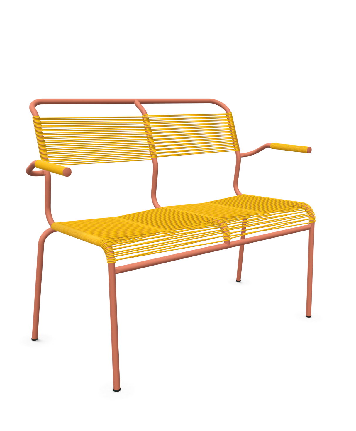 Schaffner Säntis Banc Spaghetti 2 places avec accoudoirs