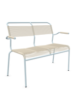 Schaffner Säntis Banc Spaghetti 2 places avec accoudoirs