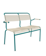 Schaffner Säntis Banc Spaghetti 2 places avec accoudoirs