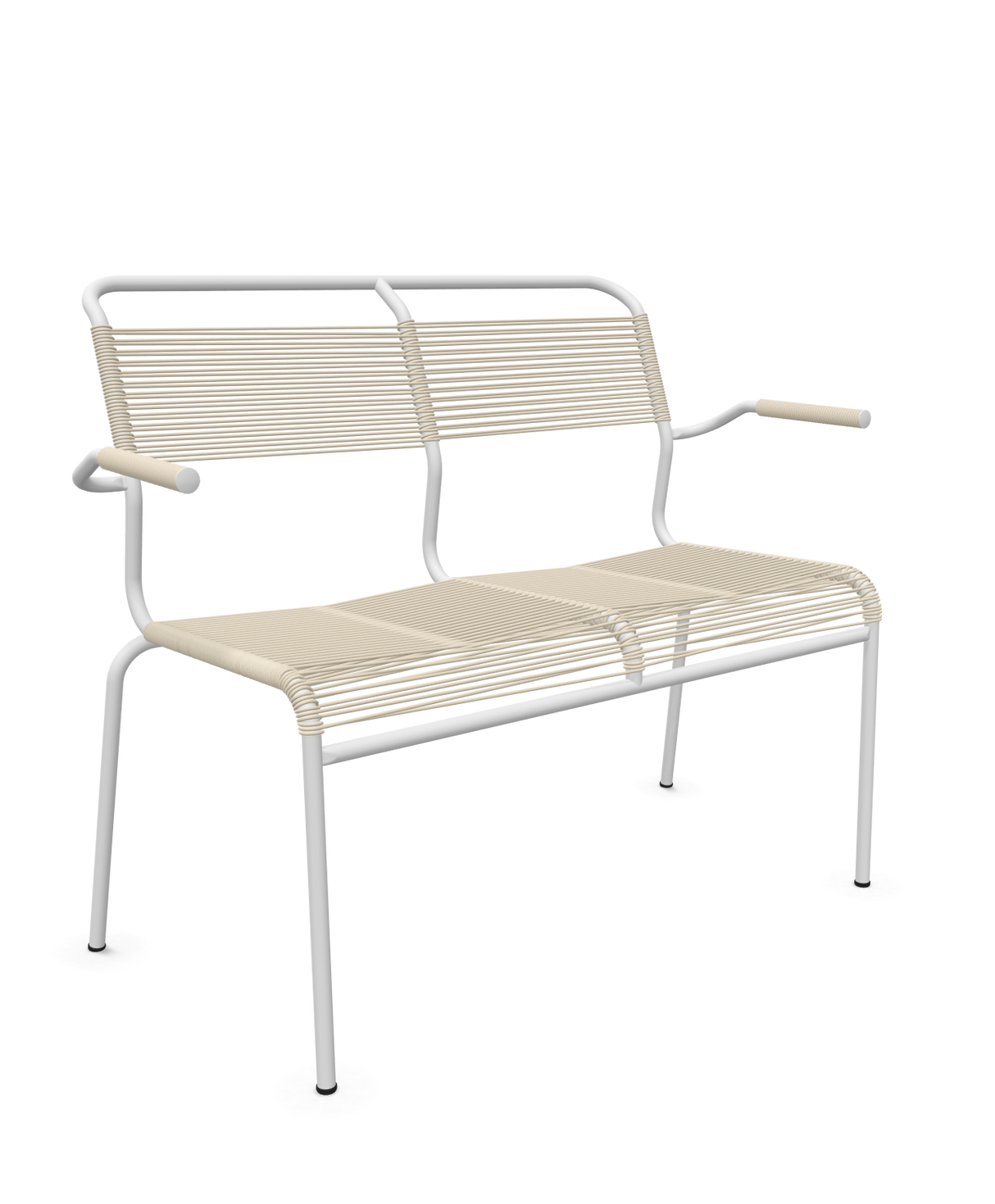 Schaffner Säntis Banc Spaghetti 2 places avec accoudoirs