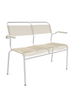 Schaffner Säntis Banc Spaghetti 2 places avec accoudoirs