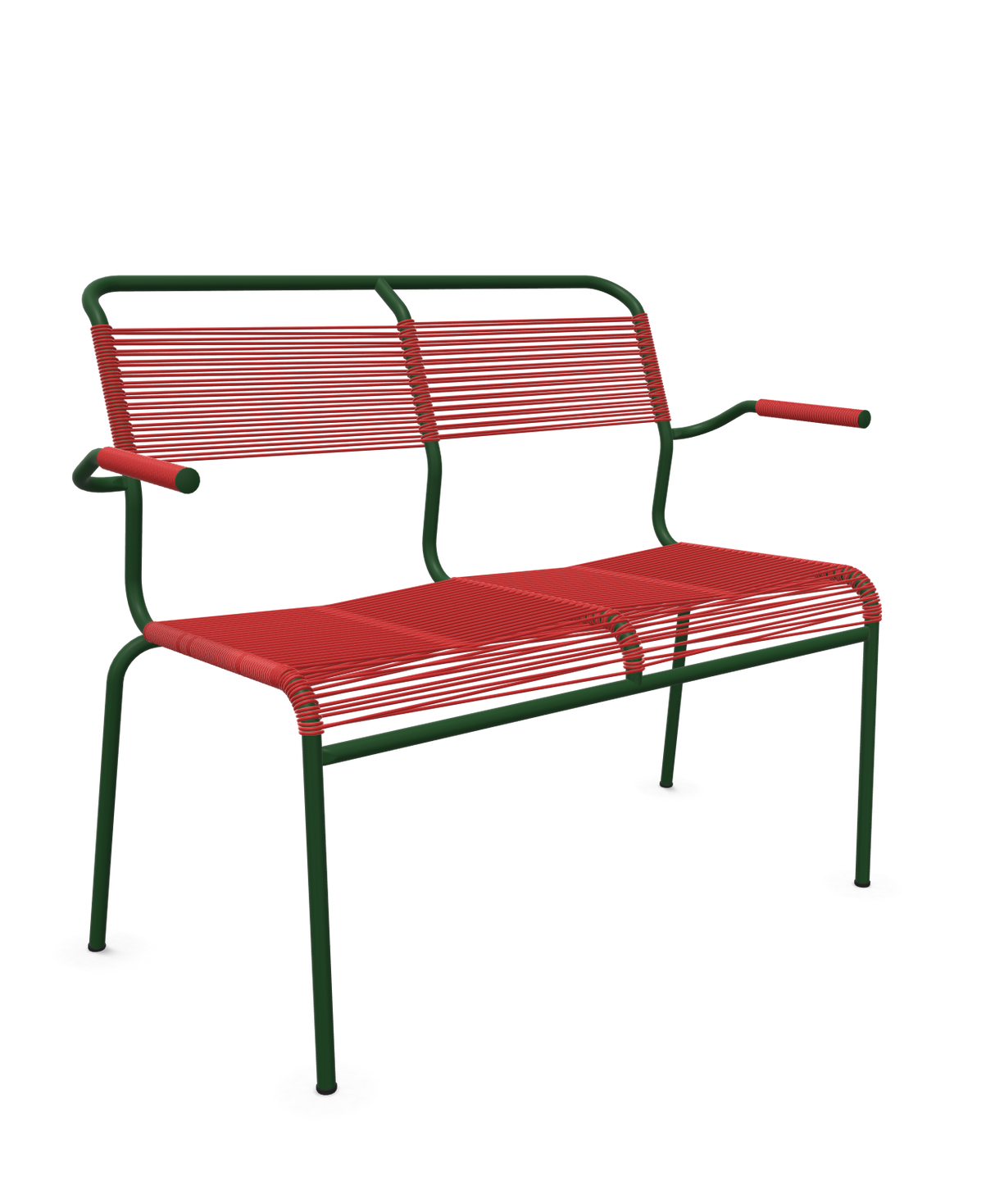 Schaffner Säntis Banc Spaghetti 2 places avec accoudoirs