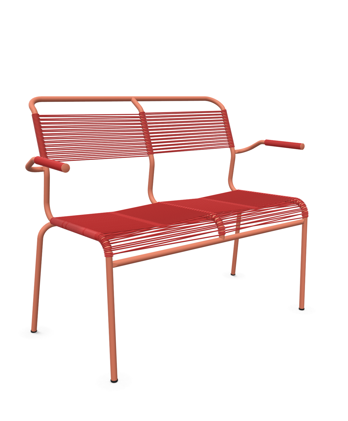 Schaffner Säntis Banc Spaghetti 2 places avec accoudoirs