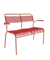 Schaffner Säntis Banc Spaghetti 2 places avec accoudoirs