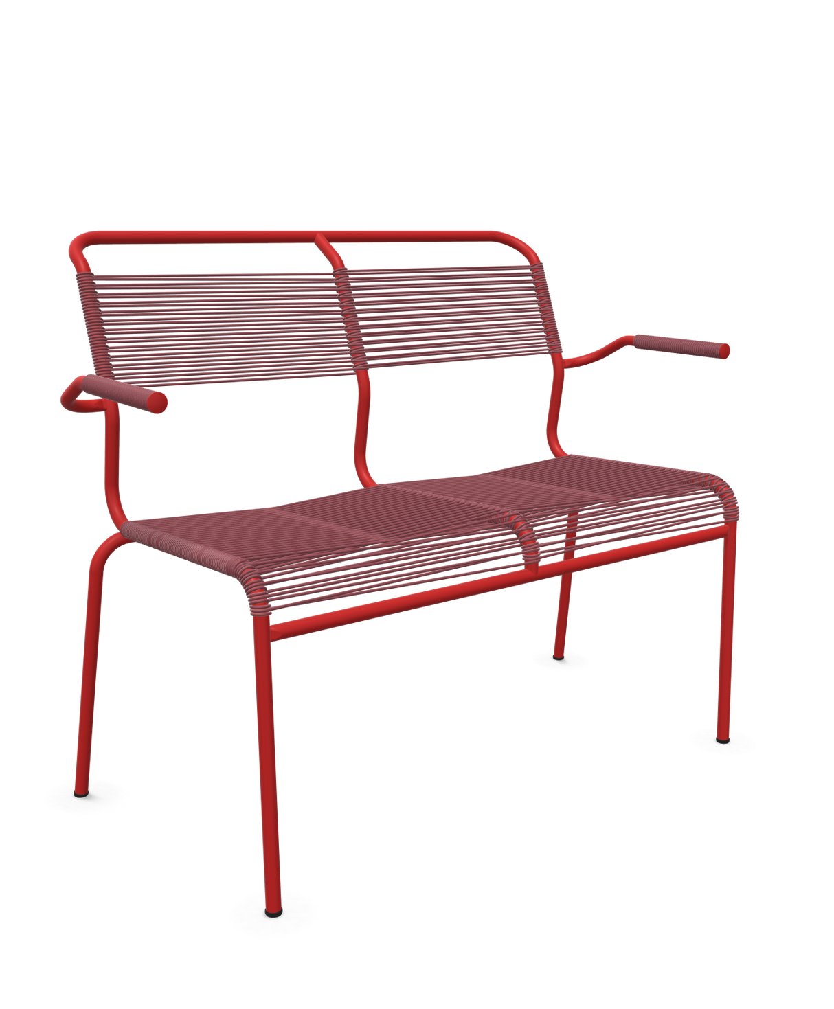 Schaffner Säntis Banc Spaghetti 2 places avec accoudoirs