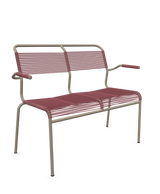 Schaffner Säntis Banc Spaghetti 2 places avec accoudoirs