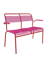 Schaffner Säntis Banc Spaghetti 2 places avec accoudoirs