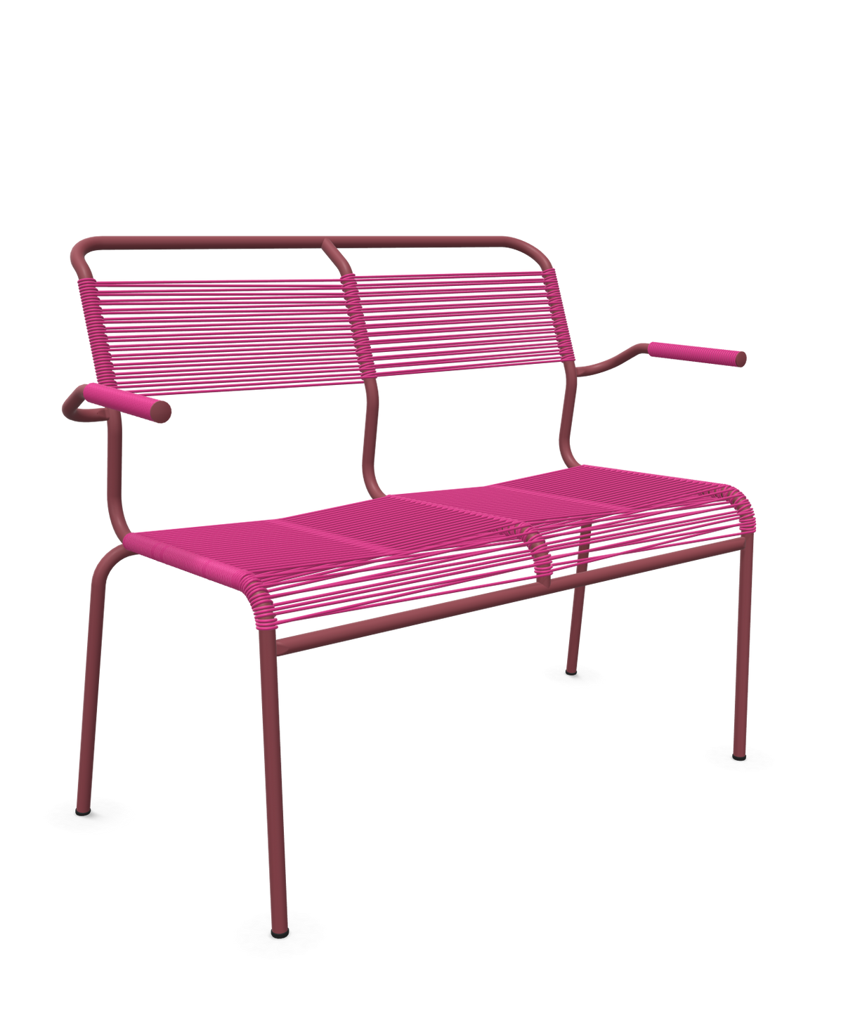Schaffner Säntis Banc Spaghetti 2 places avec accoudoirs