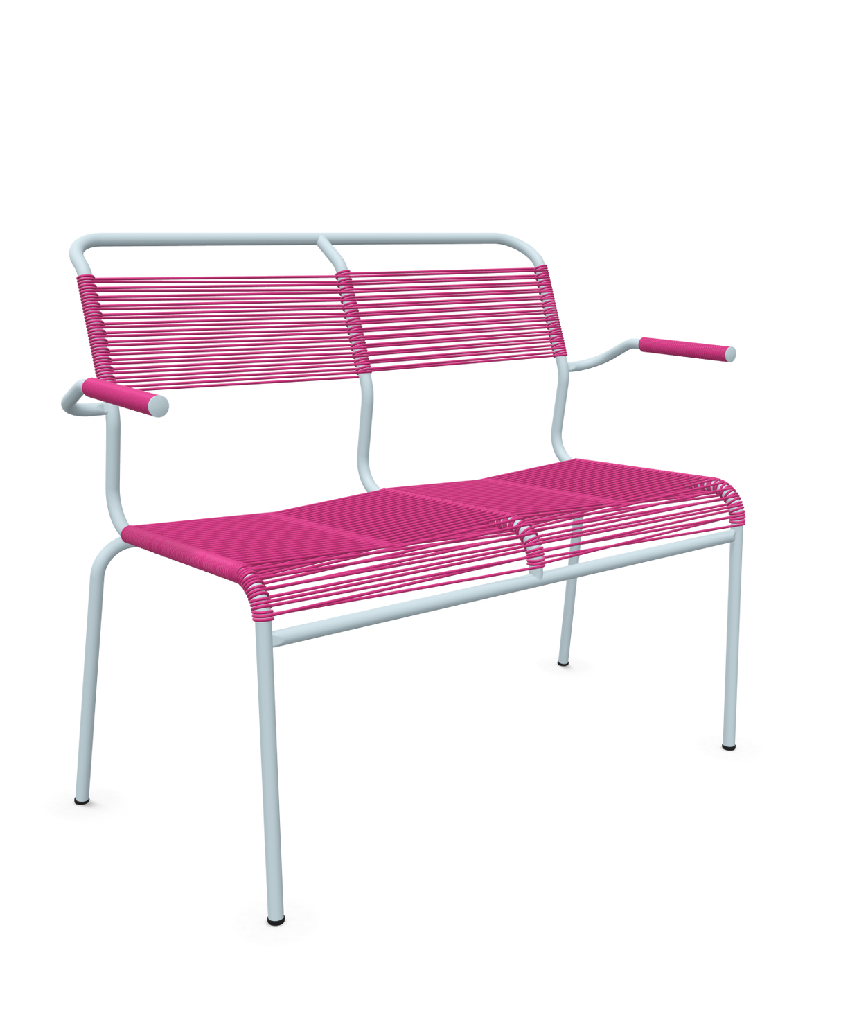 Schaffner Säntis Banc Spaghetti 2 places avec accoudoirs