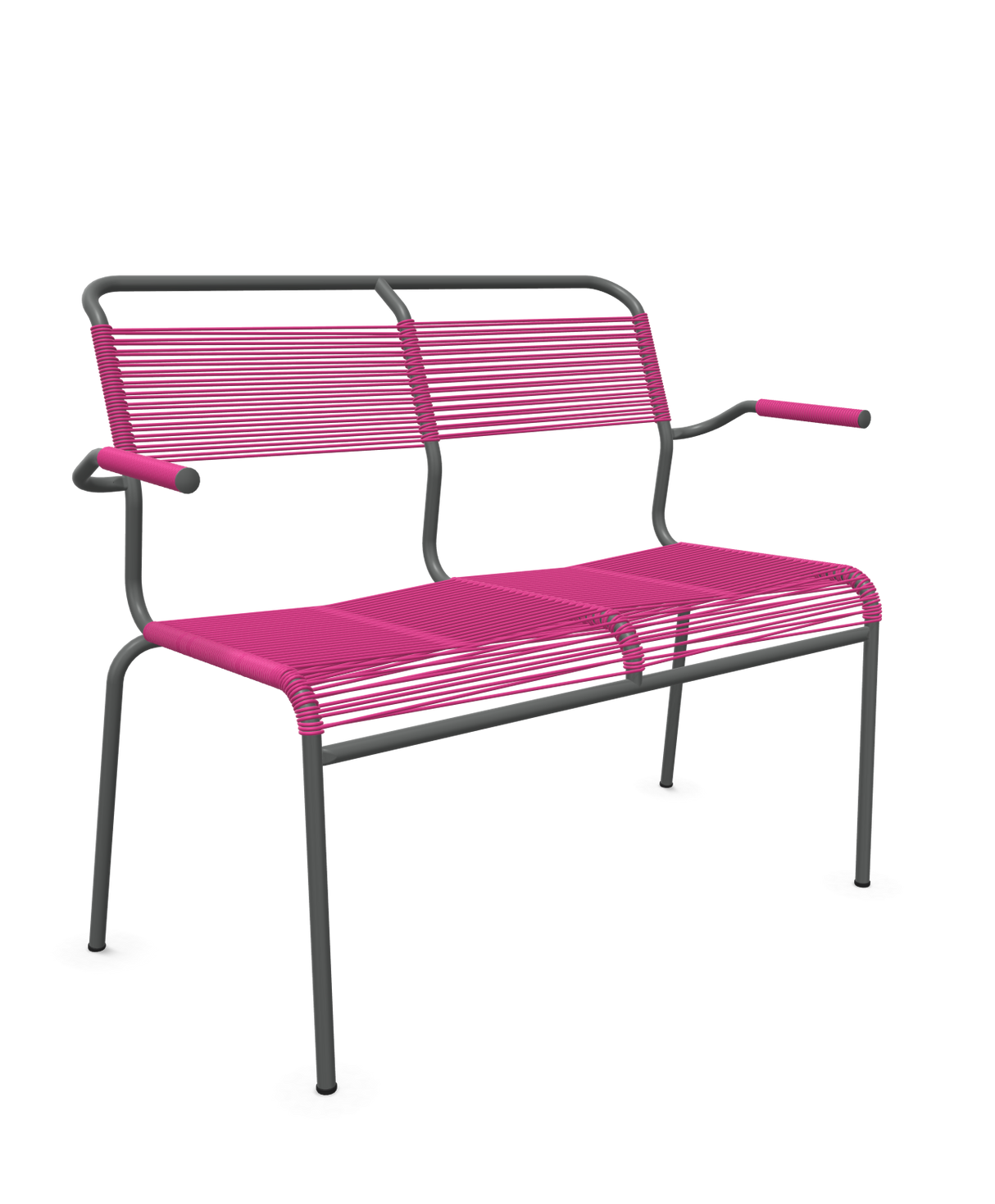 Schaffner Säntis Banc Spaghetti 2 places avec accoudoirs