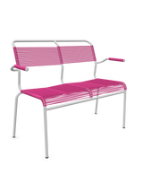 Schaffner Säntis Banc Spaghetti 2 places avec accoudoirs