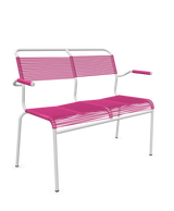 Schaffner Säntis Banc Spaghetti 2 places avec accoudoirs