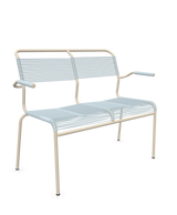 Schaffner Säntis Banc Spaghetti 2 places avec accoudoirs