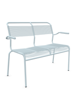 Schaffner Säntis Banc Spaghetti 2 places avec accoudoirs