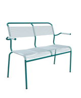 Schaffner Säntis Banc Spaghetti 2 places avec accoudoirs