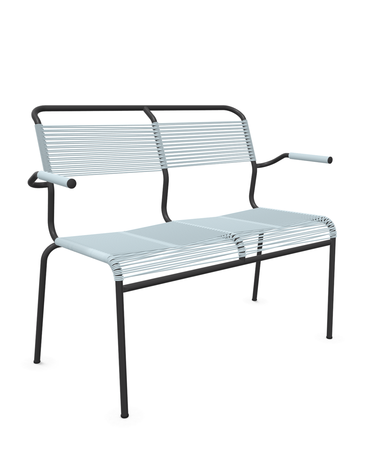 Schaffner Säntis Banc Spaghetti 2 places avec accoudoirs