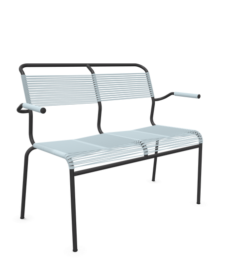 Schaffner <i data-tl='85B72554>Säntis</i> Bank Spaghetti 2-Sitzer mit Armlehnen