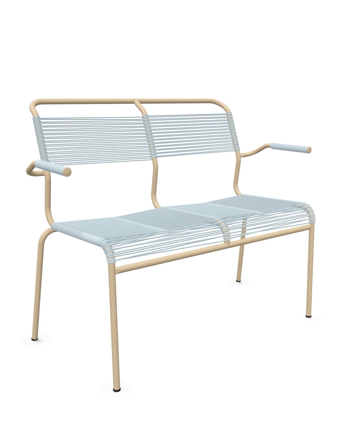 Schaffner Säntis Banc Spaghetti 2 places avec accoudoirs