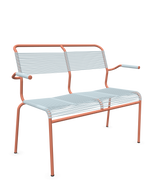 Schaffner Säntis Banc Spaghetti 2 places avec accoudoirs