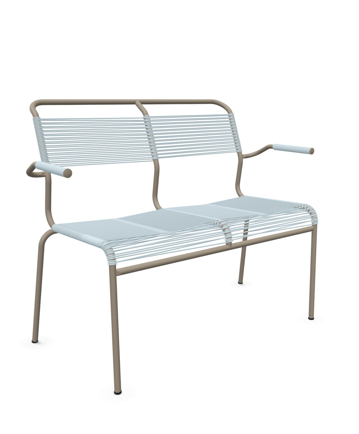 Schaffner Säntis Banc Spaghetti 2 places avec accoudoirs