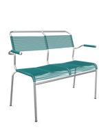 Schaffner Säntis Banc Spaghetti 2 places avec accoudoirs