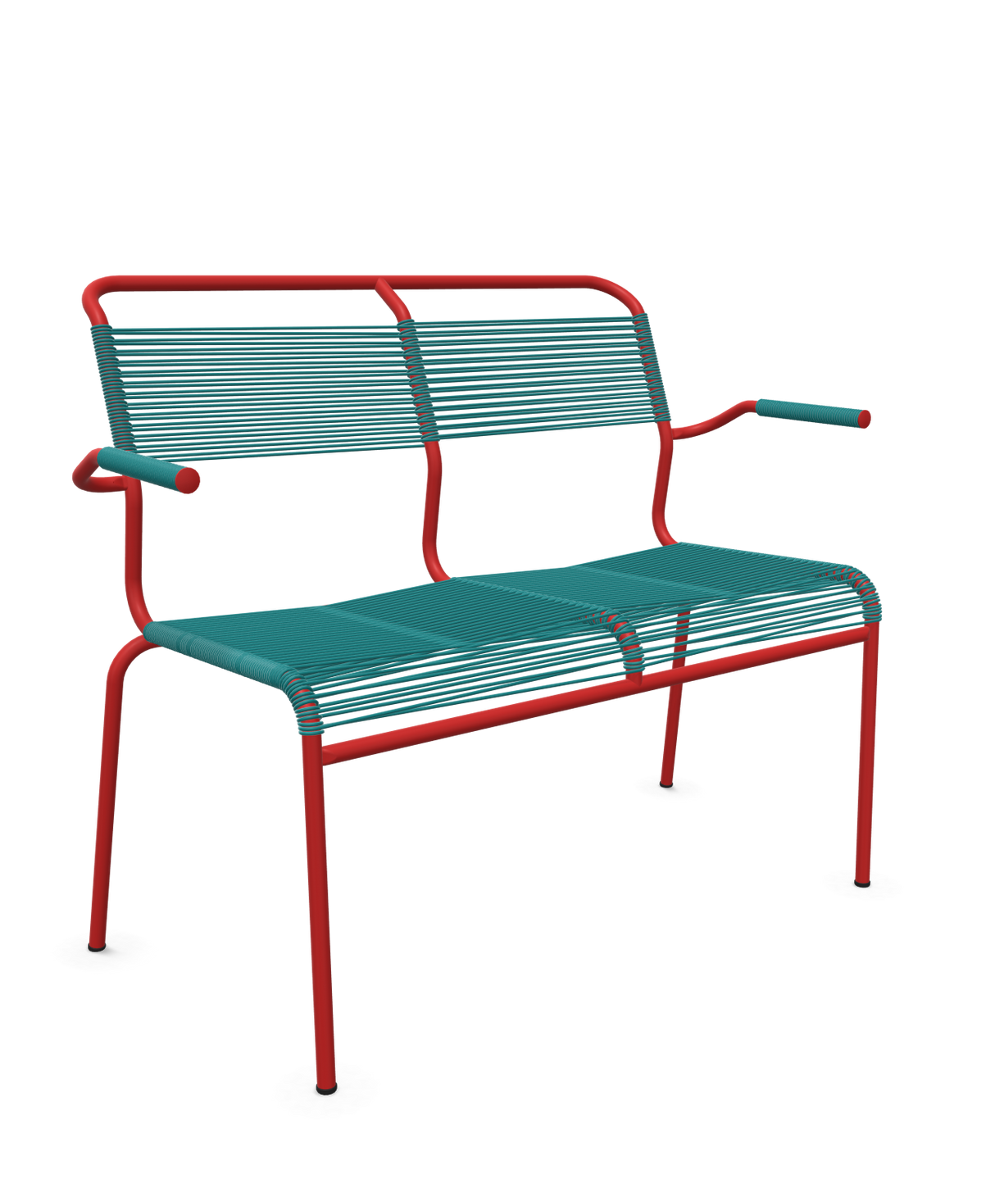 Schaffner Säntis Banc Spaghetti 2 places avec accoudoirs